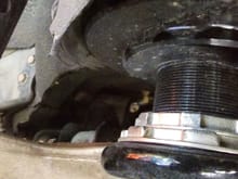 Can some one help me finding this part? Its some runner piece thst goes on top of spring coilover bc i finally found out why my right rear was making noise that soring bucket moves because missing some rubber piece i ordrred a this part from bc and it dont look like right part.