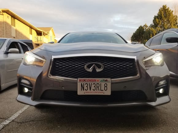 Since the 37 qas a lost I got a Q50s! Much more convenient than the coupe especially when you have kids Haha