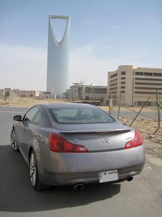 My G37S in Riyadh - Saudi Arabia !!