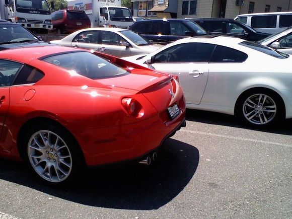 Ferrari 599 @ work