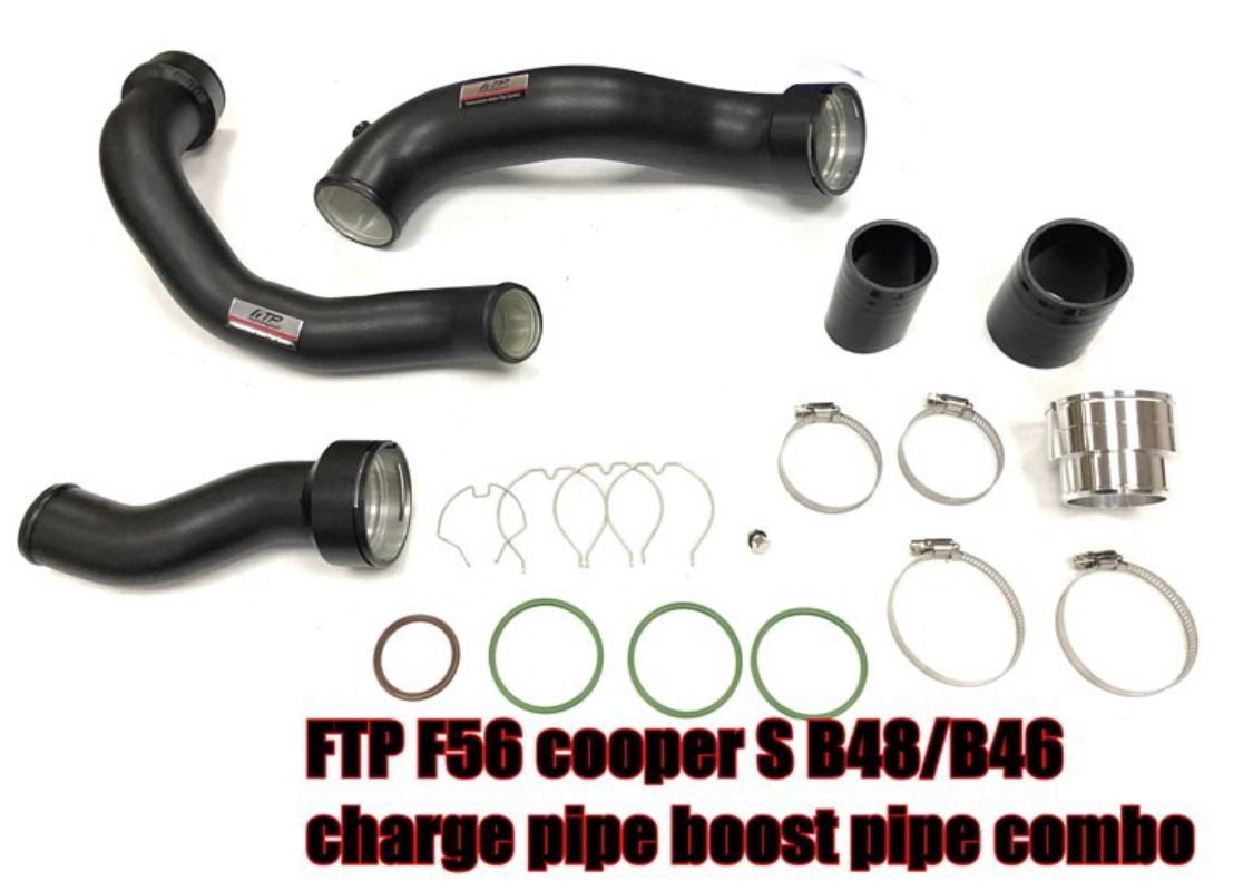 Engine - Intake/Fuel - MINI F56 FTP Aluminum Intercooler Pipes - Used - 2014 to 2018 Mini Cooper - Houston, TX 77355, United States