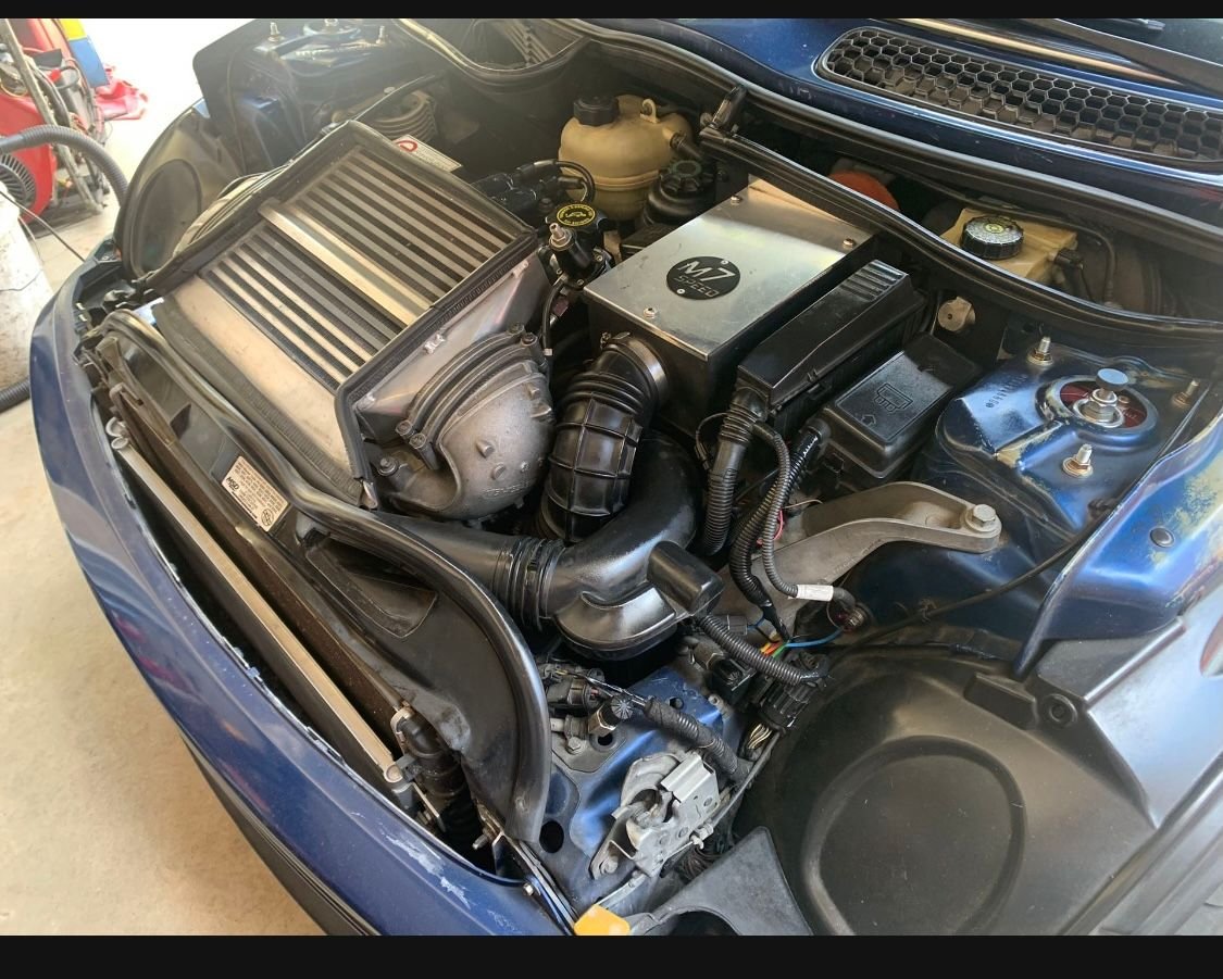 2003 Mini R53: "Mk I" Mini Cooper S - Slicktop, HEAVILY Modified RMW BVH Cams and Headers, TVS SC, RMW Coilovers, ETC. - Used - VIN WMWRE33413TD61359 - Coupe - Blue - La Habra, CA 90631, United States