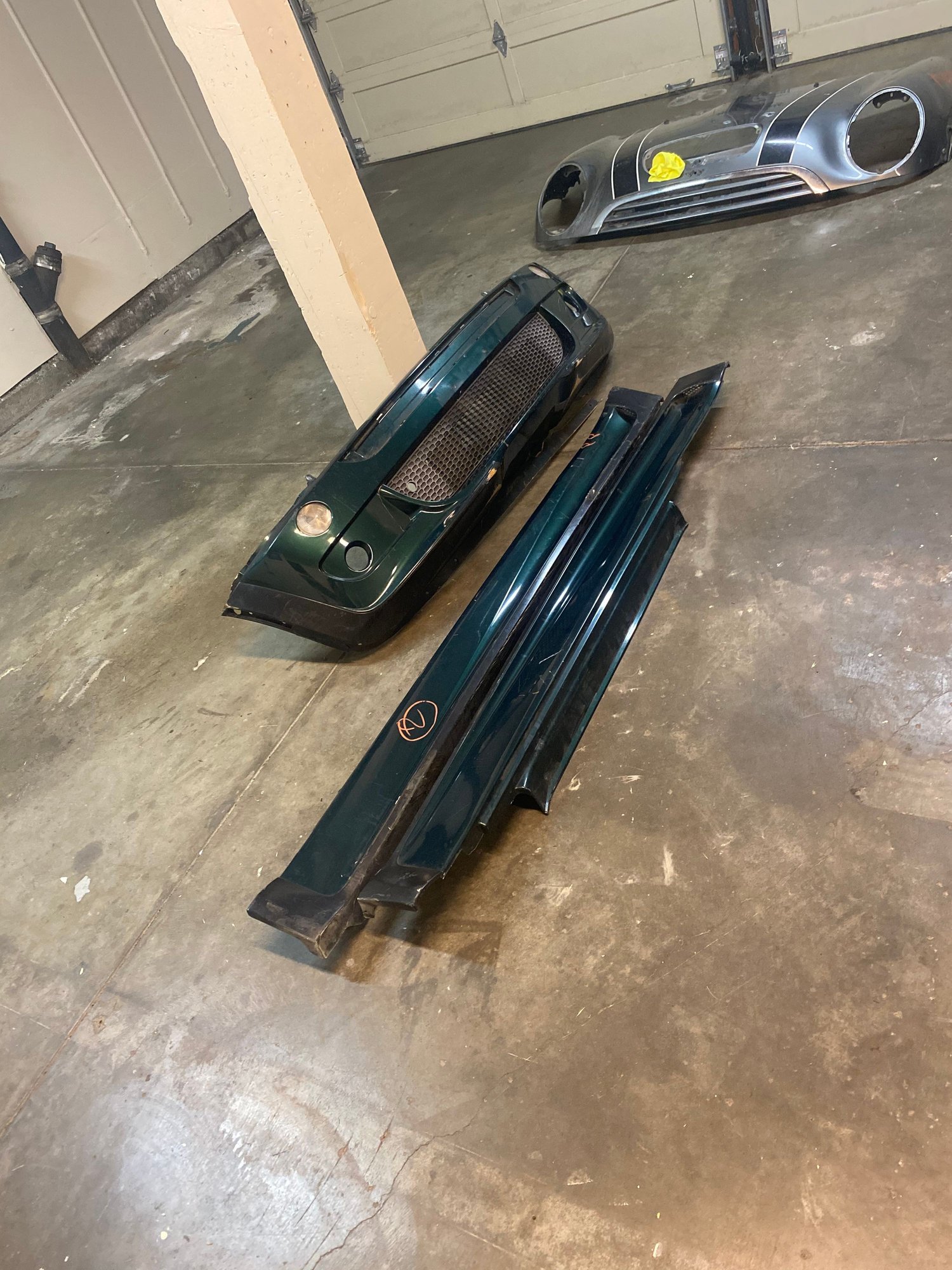 Exterior Body Parts - R53 aero front bumper and side skirts shipping available - Used - 0  All Models - South San Francisco, CA 94080, United States