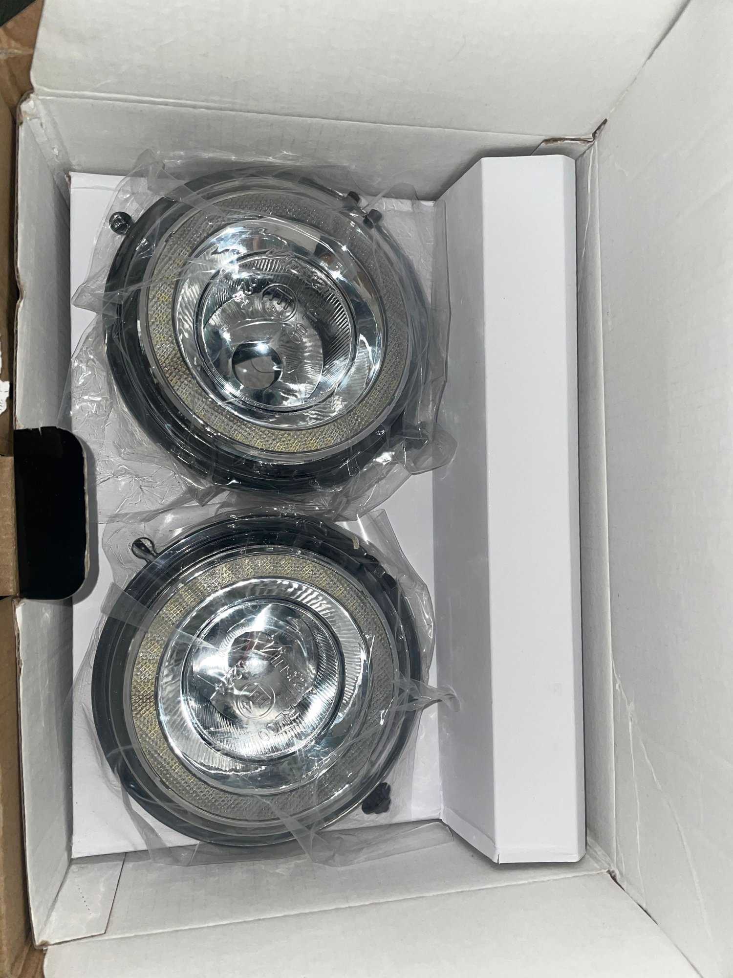 Lights - LED Halo Fog Lights & OEM Fog lights - New - 2007 to 2013 Mini R56: "Mk II" Mini Hatch/Hardtop range - Yelm, WA 98597, United States