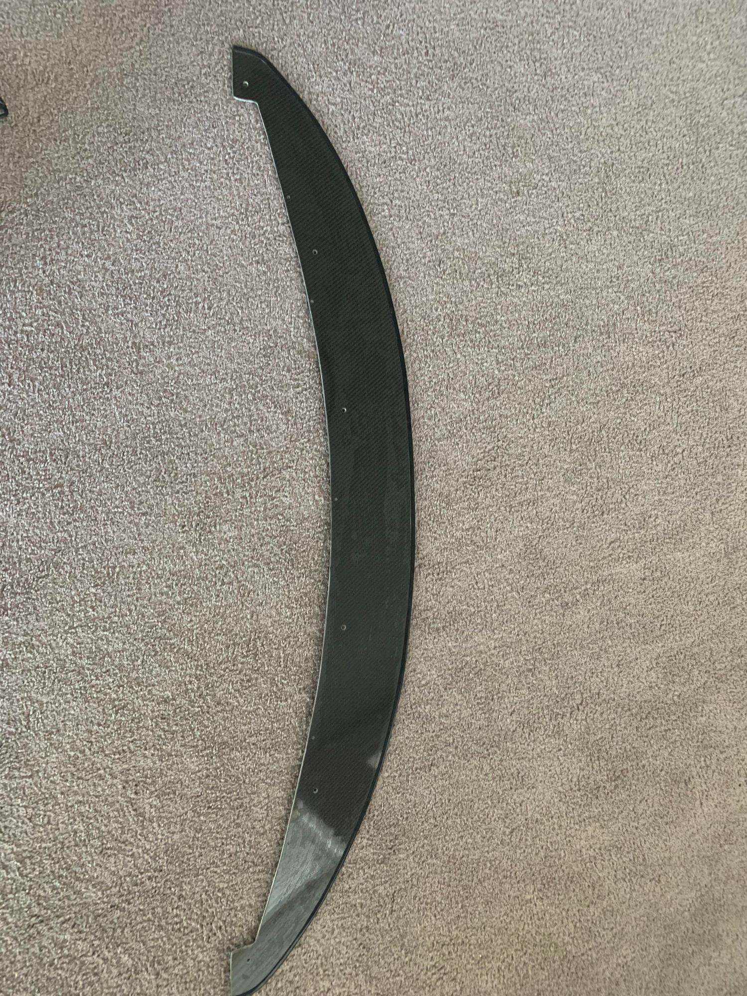 Miscellaneous - Gen1/Gen2 M7 Carbon Fiber front splitter and Aluminum mats - Used - 2003 to 2014 Mini Cooper - Lutherville Timonium, MD 21093, United States