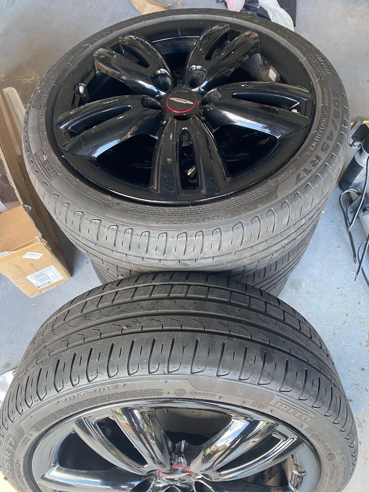 Wheels and Tires/Axles - F56 jcw rims & run flat tires - Used - 2021 to 2024 Mini F56: Mini Hatch/Hardtop - Sanford 32771, FL 32771, United States