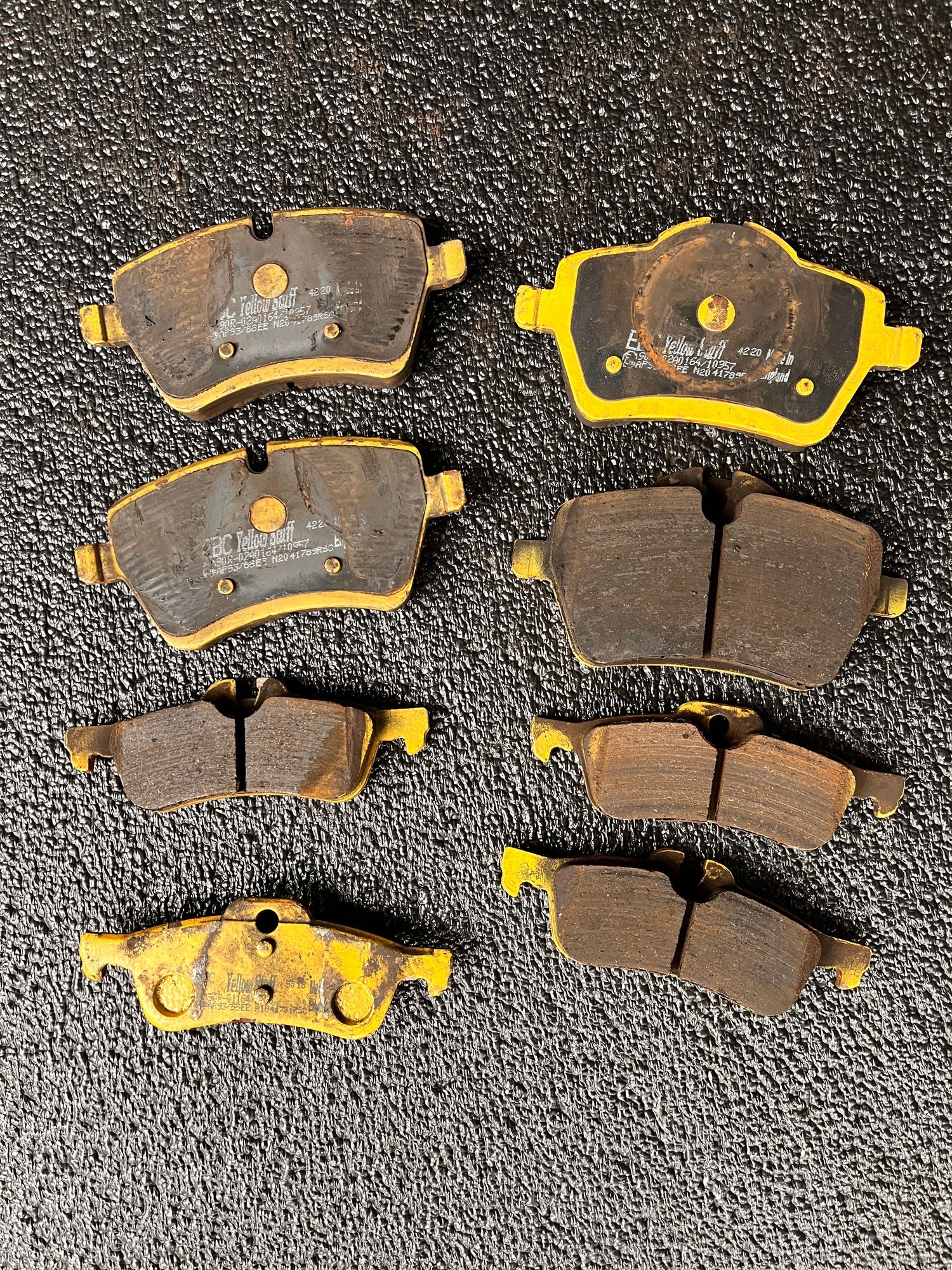 Brakes - EBC Yellowstuff Front + Rear pads for JCW R53 Mini - Used - 2001 to 2006 Mini Cooper - Southampton, NY 11968, United States