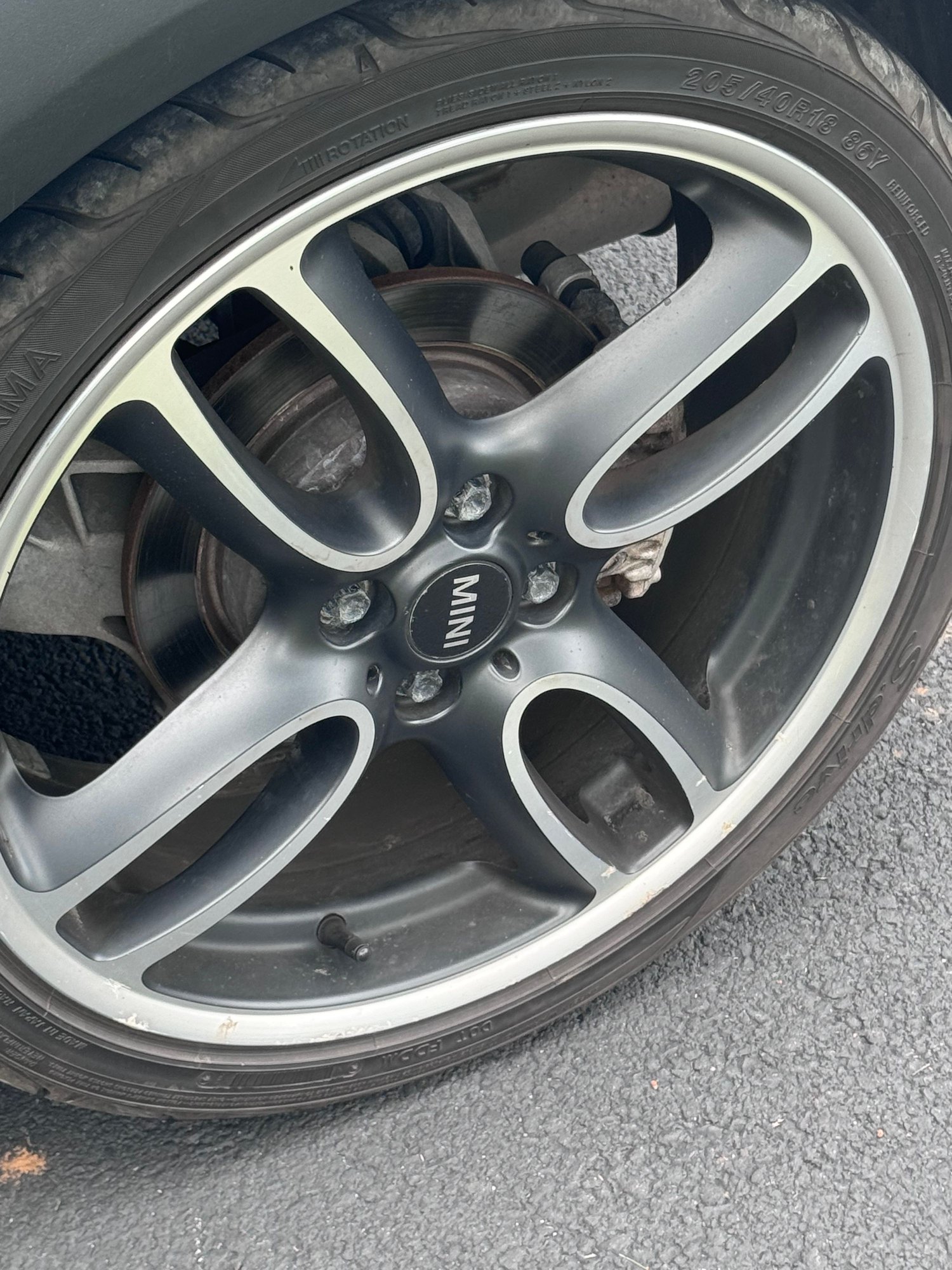 Wheels and Tires/Axles - MINI Cooper S JCW GP1 tire and wheel set R53 - Used - All Years  All Models - Northern Virginia, VA 20176, United States