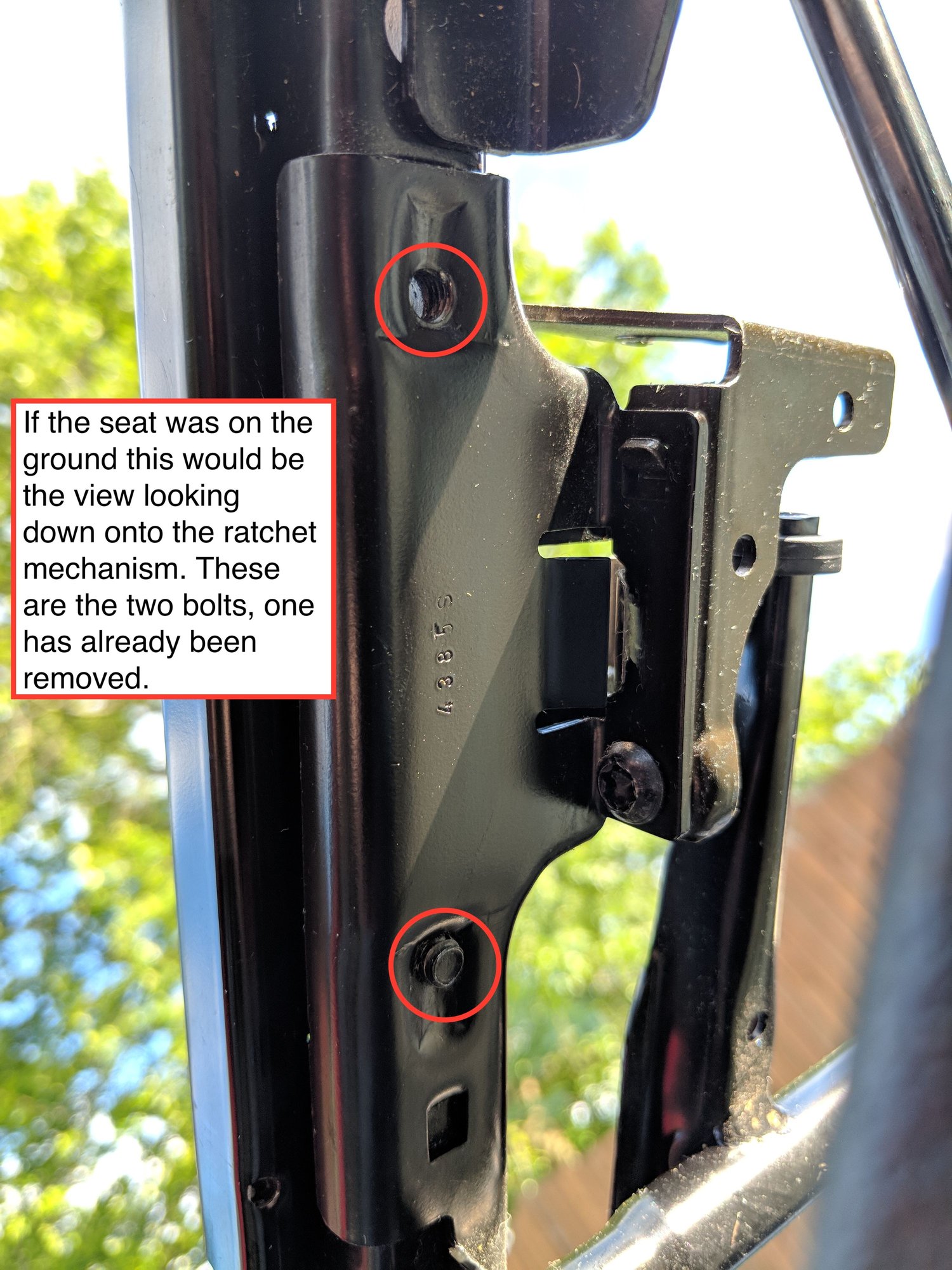 how to fix a sliding/loose seat rail North American Motoring