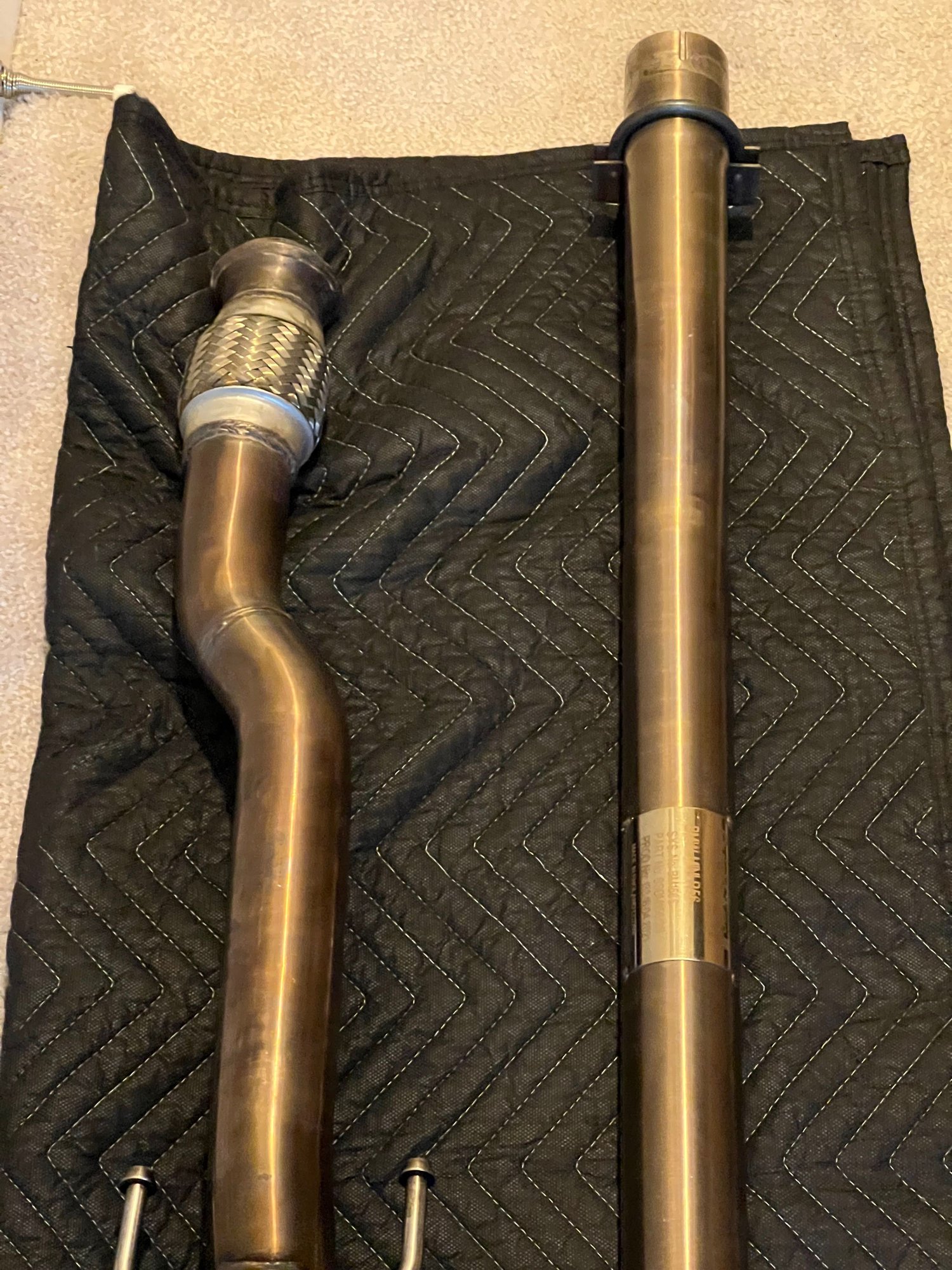 Engine - Exhaust - [R56] QuickSilver Sport Exhaust System with Carbon Fiber Tips - Used - 2007 to 2013 Mini R56: "Mk II" Mini Hatch/Hardtop range - Sf Bay Area, CA 94110, United States