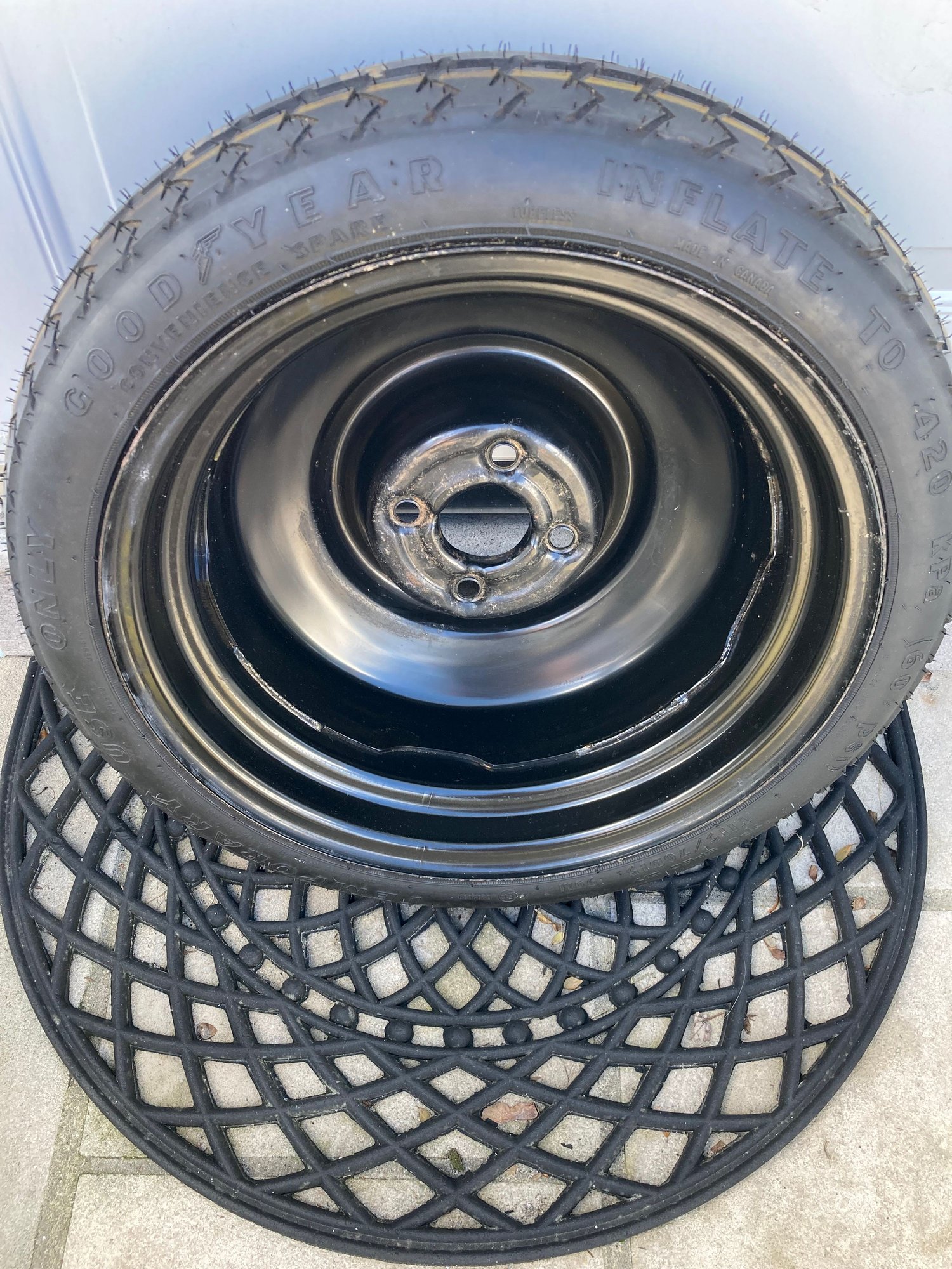 Wheels and Tires/Axles - R50/52/53 15” compact spare tire - Used - 2002 to 2008 Mini R53: "Mk I" Mini Cooper S - Brockton, MA 02302, United States