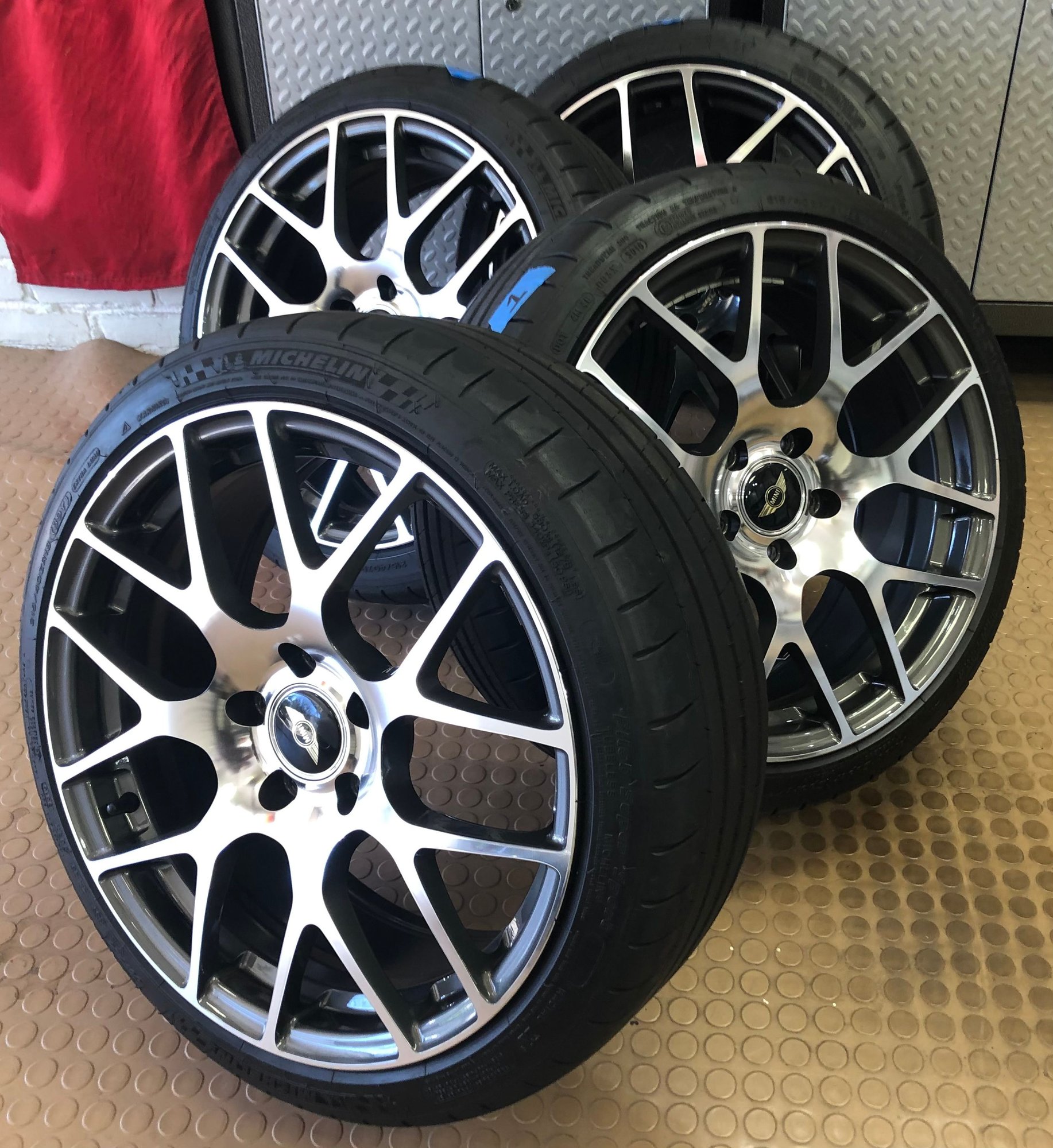 Accessories - TSW Nurburgring wheels 18 “ 5x112 with Michelin Pilot Super Sport tires (for sale) - Used - 2014 to 2021 Mini F56: Mini Hatch/Hardtop - Walnut Creek, CA 94597, United States