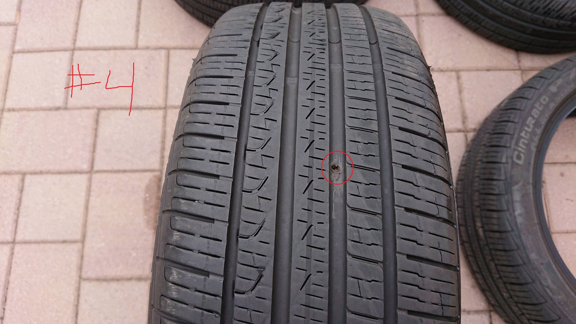 Wheels and Tires/Axles - 4 OEM Tires - Pirelli P7 A/S RF 205/45R17 - Used - 2014 to 2021 Mini F56: Mini Hatch/Hardtop - Edison, NJ 08817, United States