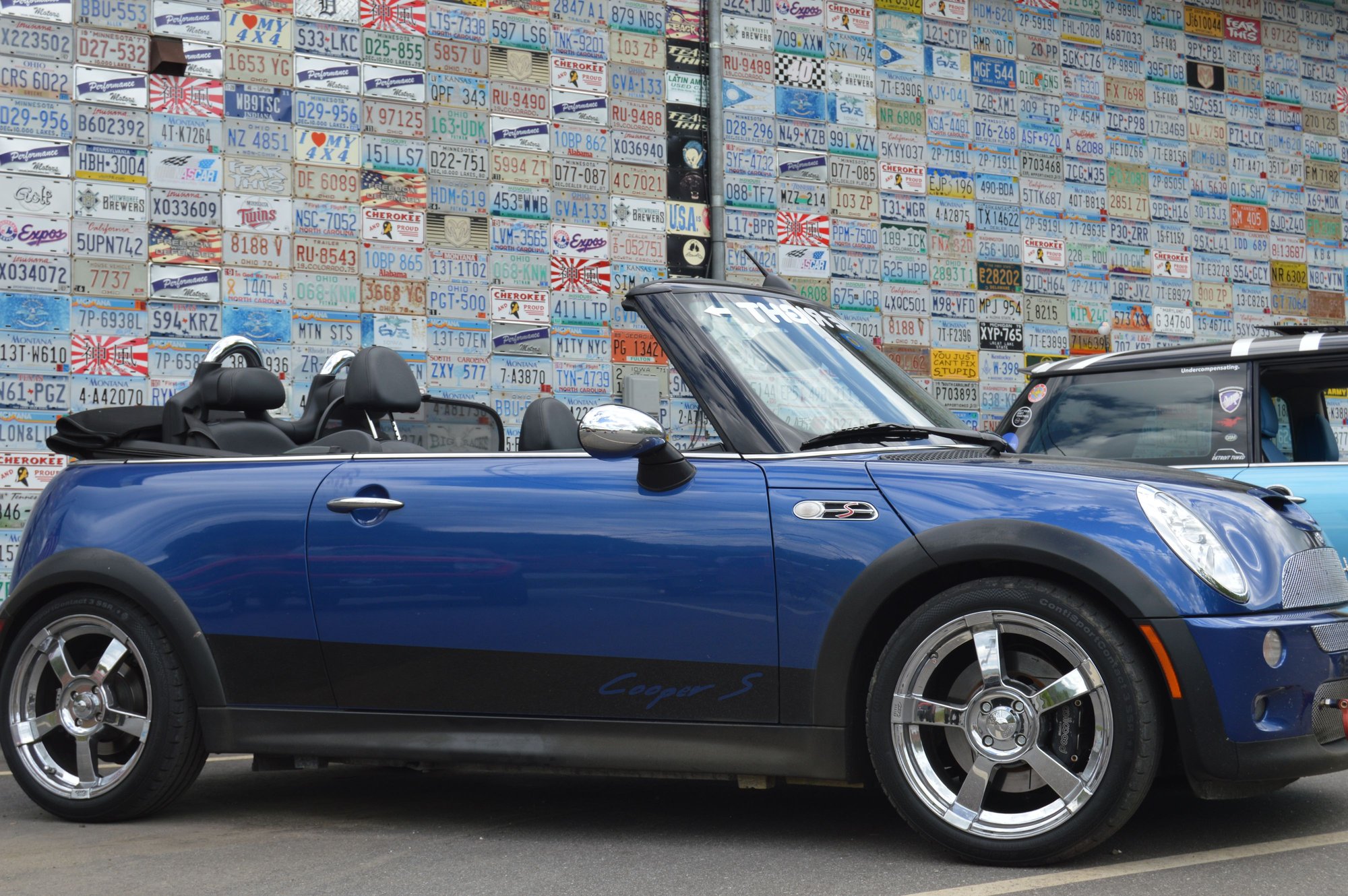 2008 Mini R52: "Mk I" Mini Convertible - Lightning Blue MCS - Used - VIN WMWRH33528TU80168 - 184,710 Miles - 4 cyl - 2WD - Manual - Convertible - Blue - Dallas, TX 75233, United States