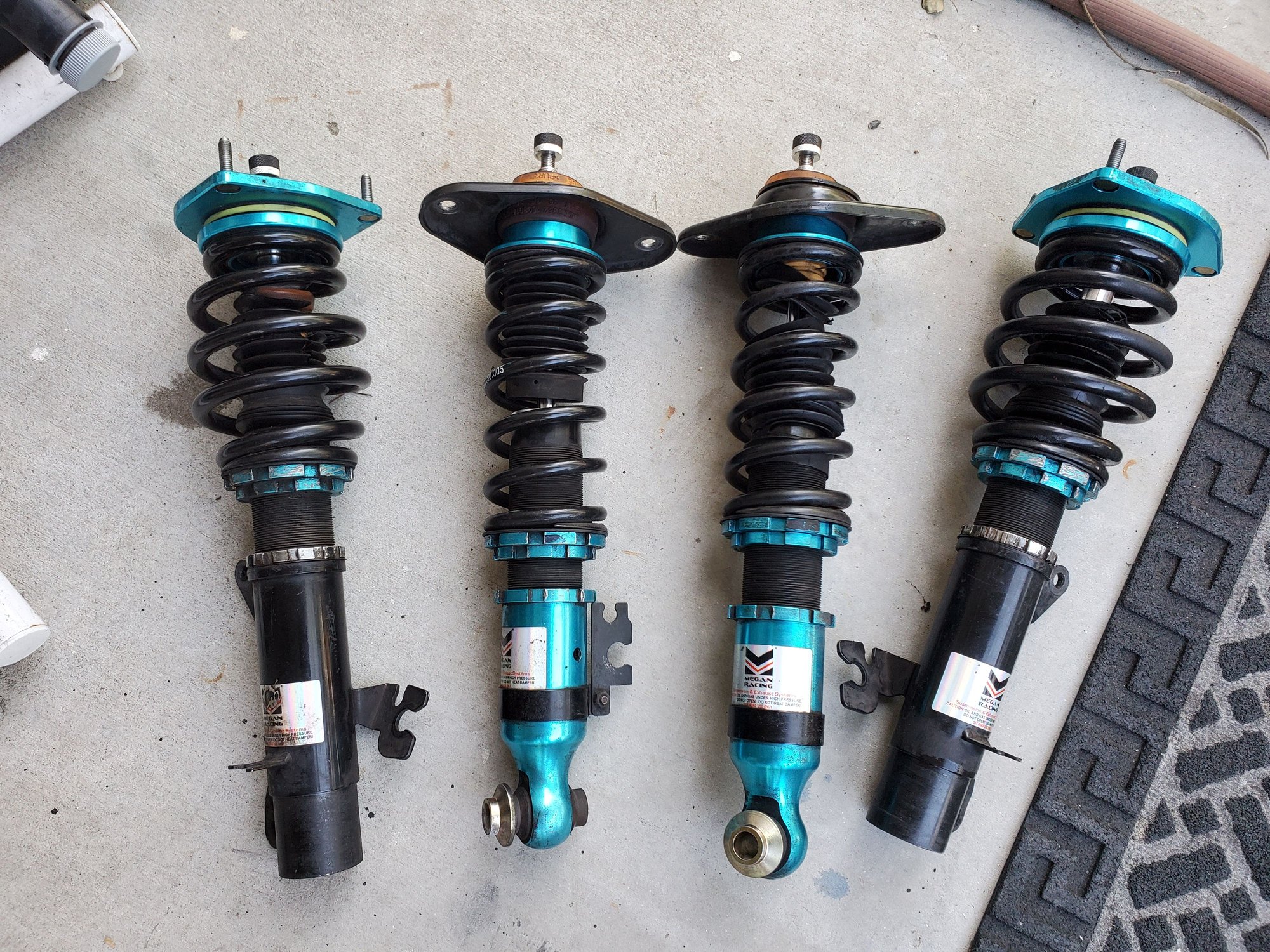 Steering/Suspension - R56 Megan Racing Coilovers - Used - 2007 to 2013 Mini R56: "Mk II" Mini Hatch/Hardtop range - Los Angeles, CA 90041, United States