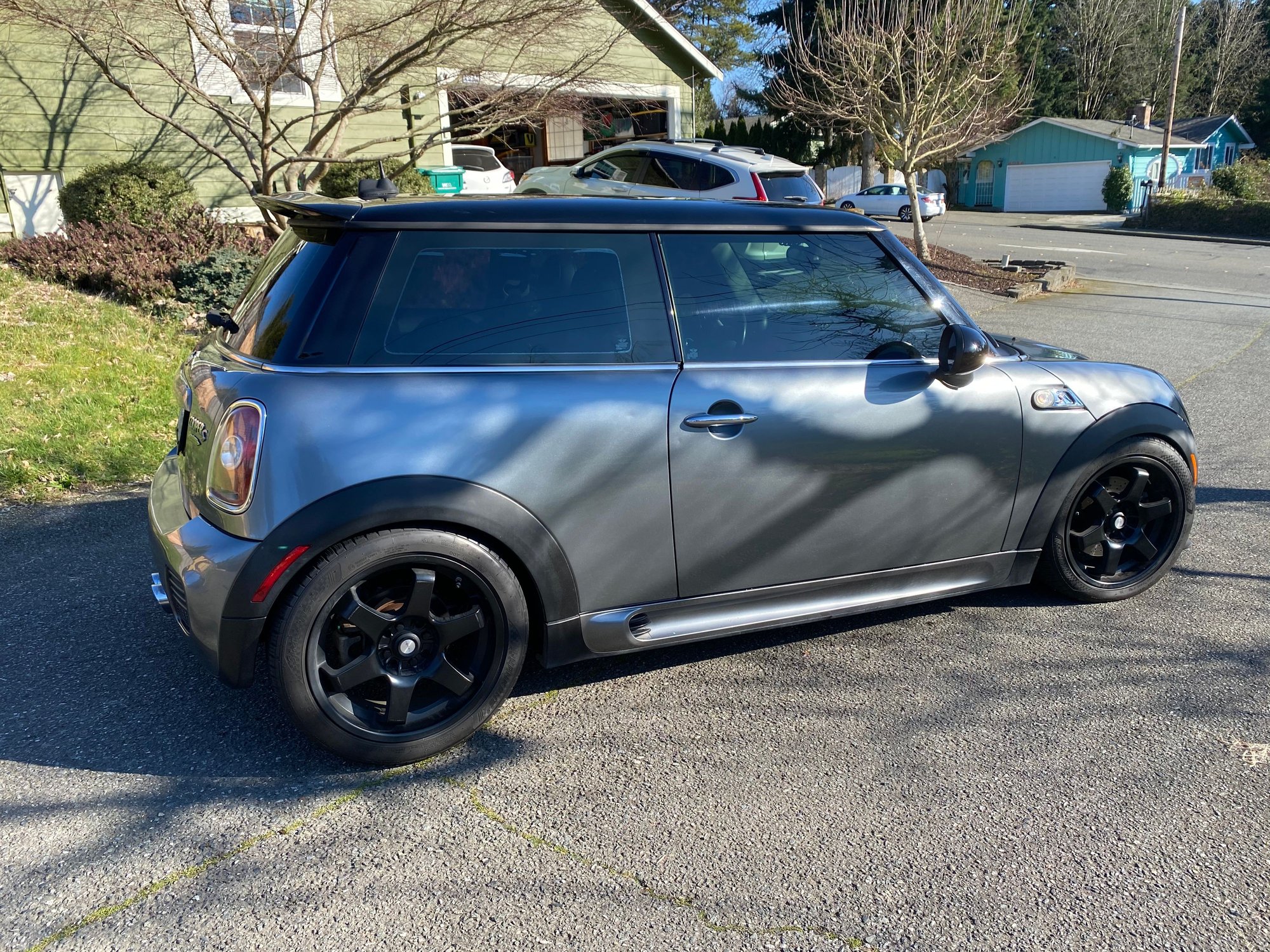 2007 Mini R56: "Mk II" Mini Hatch/Hardtop range - 2007 Mini Cooper S with JCW Kit - Used - VIN WMWMF73567TT83531 - 165,000 Miles - 4 cyl - 2WD - Hatchback - Gray - Lynnwood, WA 98037, United States