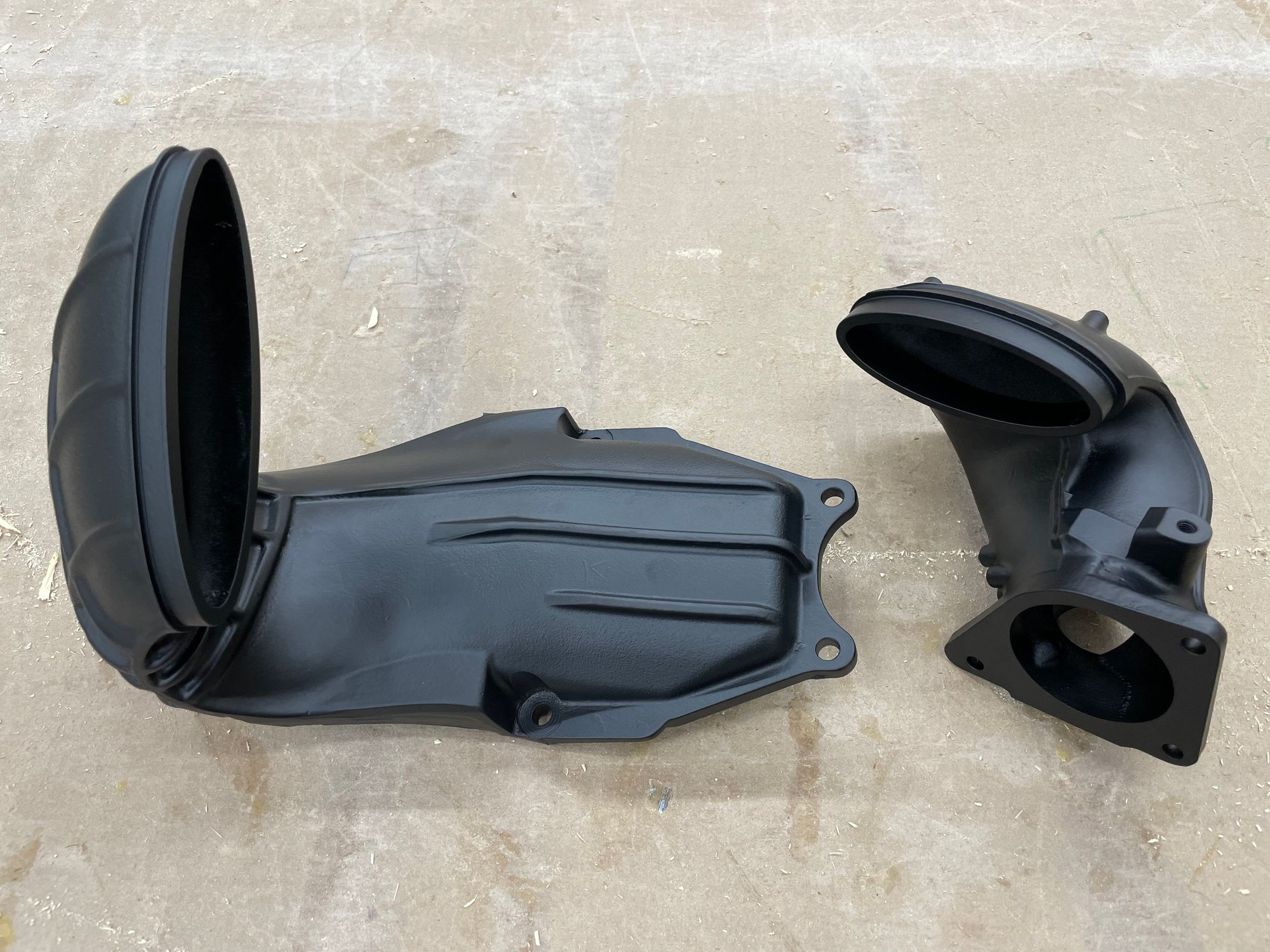 Engine - Intake/Fuel - Newly Powder coated Supercharger Horns - Used - 2002 to 2006 Mini R53: "Mk I" Mini Cooper S - Everett, WA 98203, United States