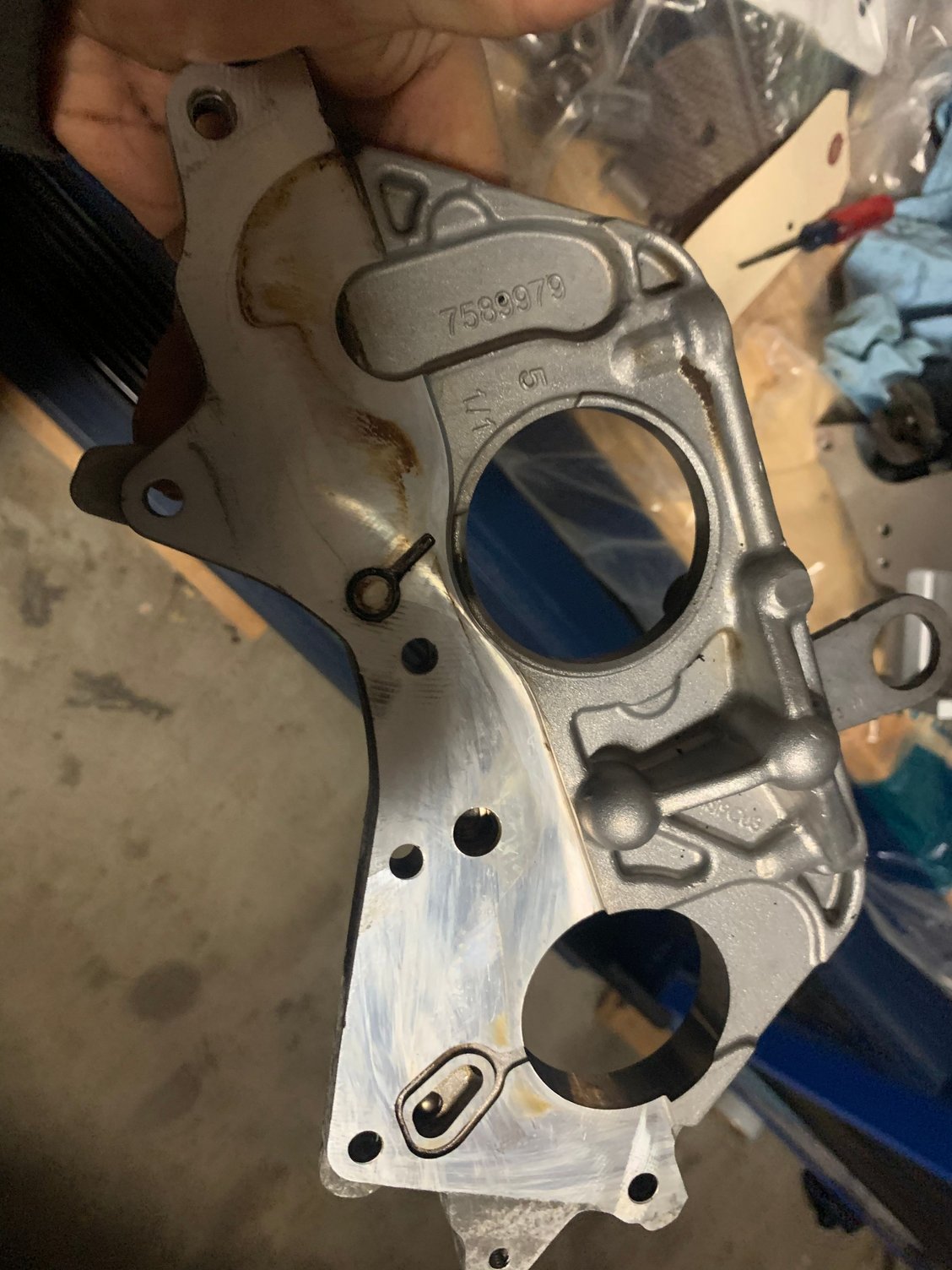 R60 N18 R60 cylinder head reassembly end plate North American Motoring