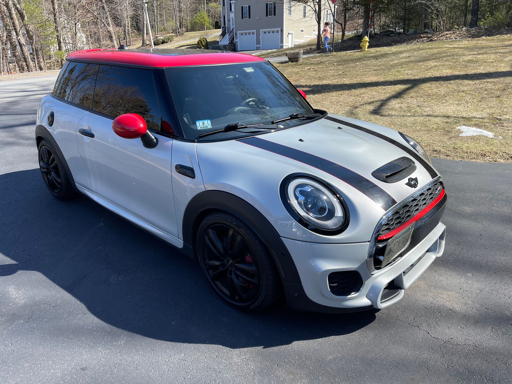 2018 Mini F56: Mini Hatch/Hardtop - Jcw f56 - Used - VIN WMWXM9C56J2G49578 - 27,056 Miles - 4 cyl - 2WD - Automatic - Coupe - White - Leominster, MA 01453, United States