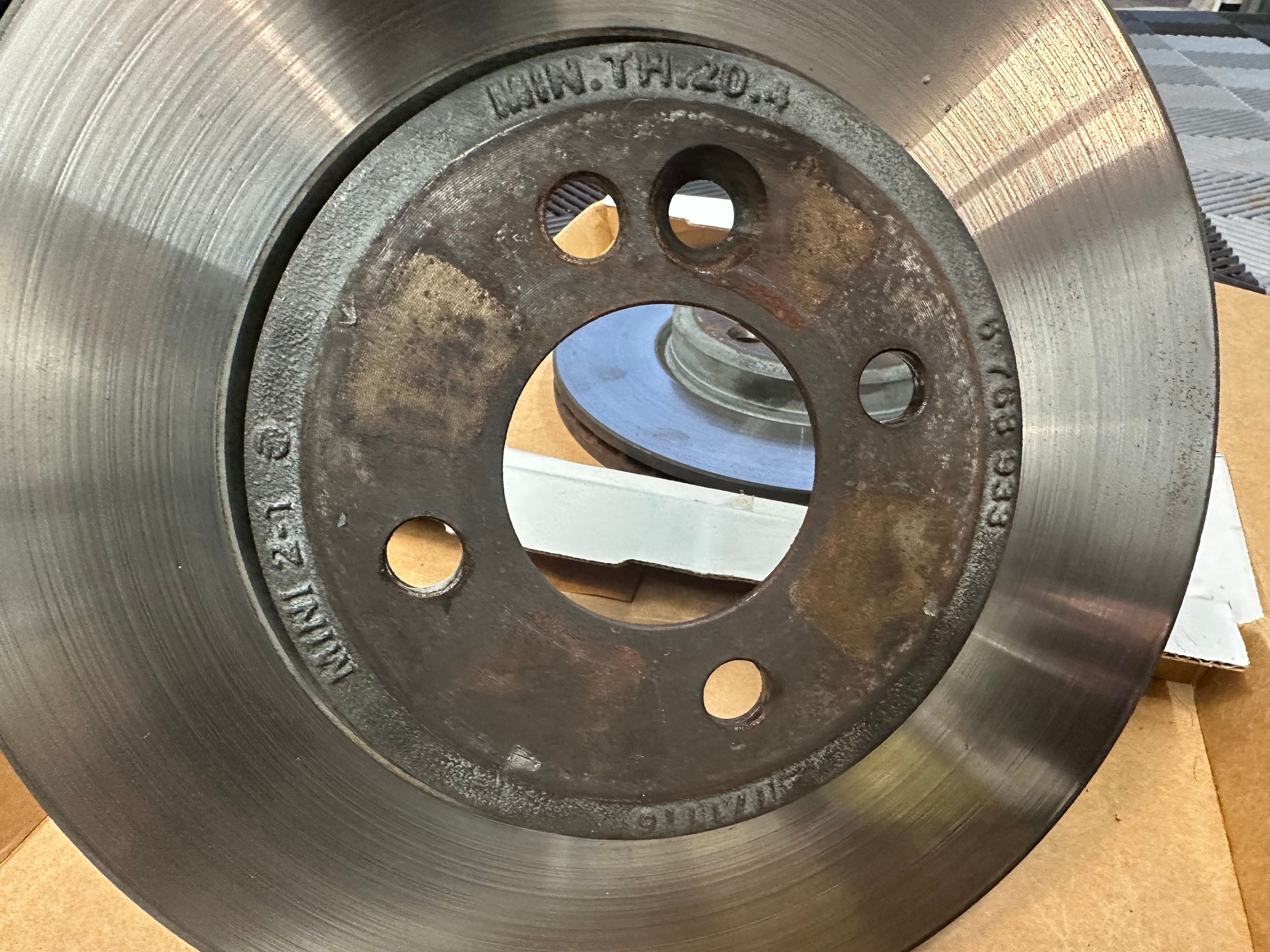 Brakes - Gen1 JCW front brake kit - Used - 2002 to 2006 Mini R53: "Mk I" Mini Cooper S - 2002 to 2006 Mini R50: "Mk I" Mini One & Cooper - 2002 to 2007 Mini R52: "Mk I" Mini Convertible - Ormond Beach, FL 32174, United States