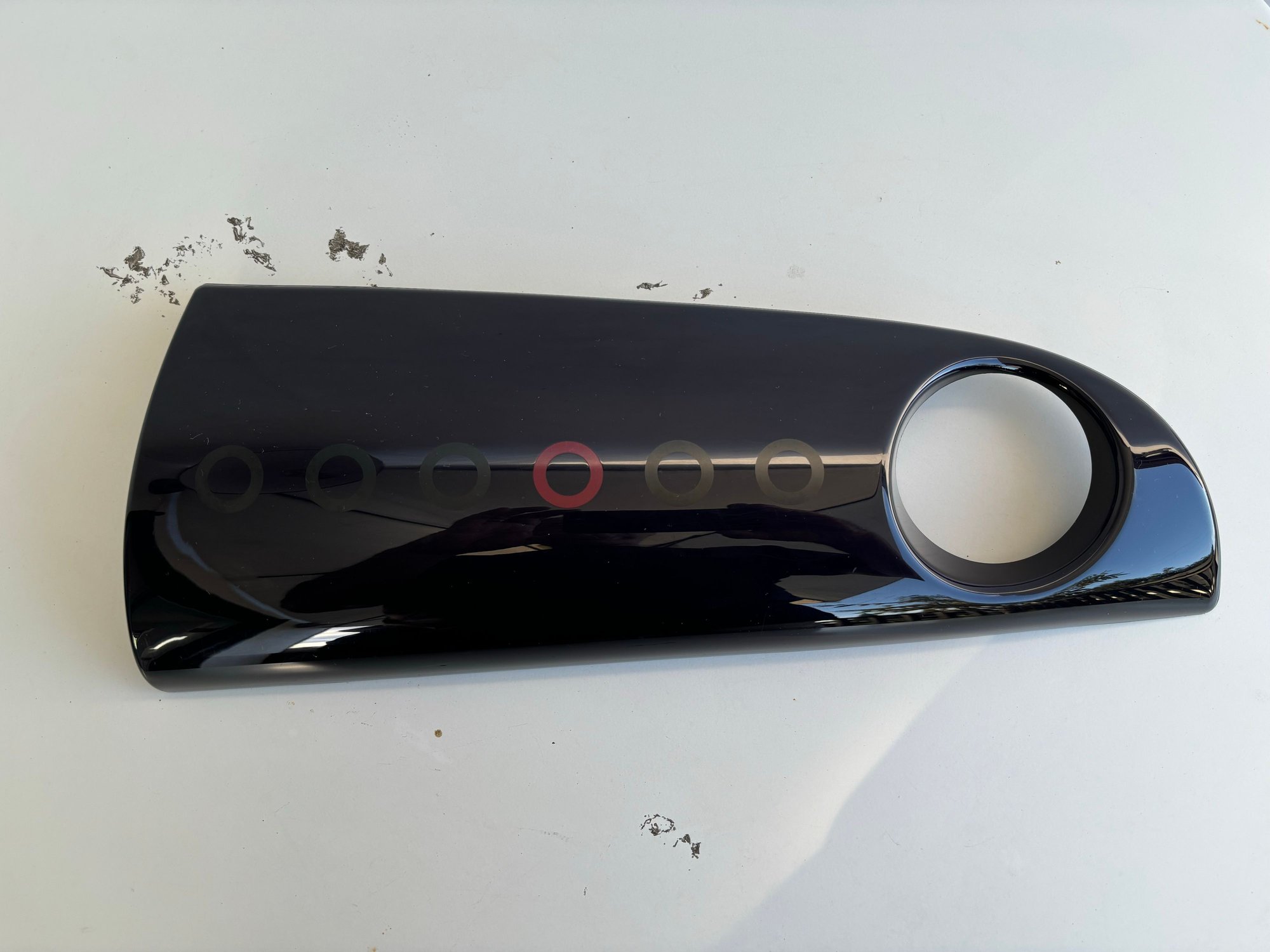 Interior/Upholstery - GENUINE MINI Interior Trim Kit Piano Black SEVEN 3-Piece Dash (FREE SHIPPING) - Used - 2004 to 2008 Mini Cooper - Cedar Park, TX 78641, United States