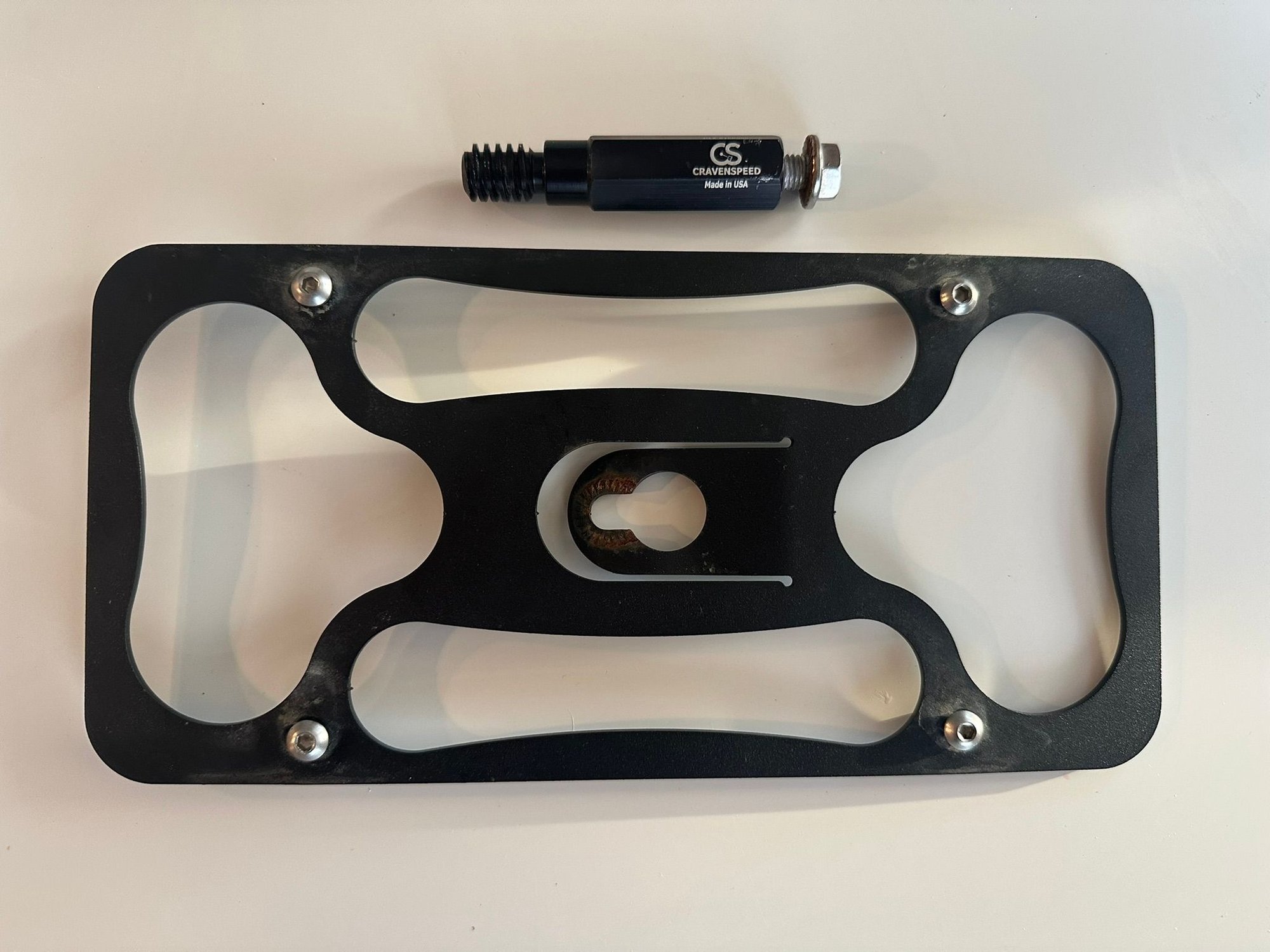 Exterior Body Parts - Cravenspeed Front License Plate Mount for R56 - Used - 2011 to 2013 Mini R56: "Mk II" Mini Hatch/Hardtop range - Raleigh, NC 27612, United States