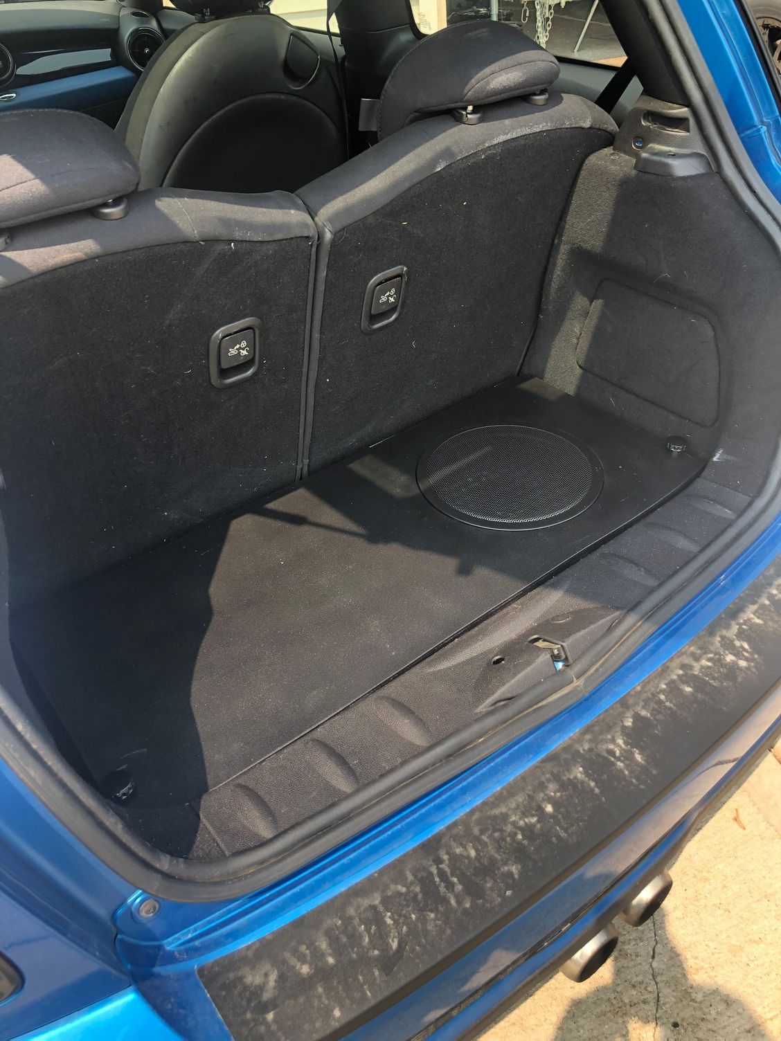 Subwoofer InstallR56 Cooper S North American Motoring