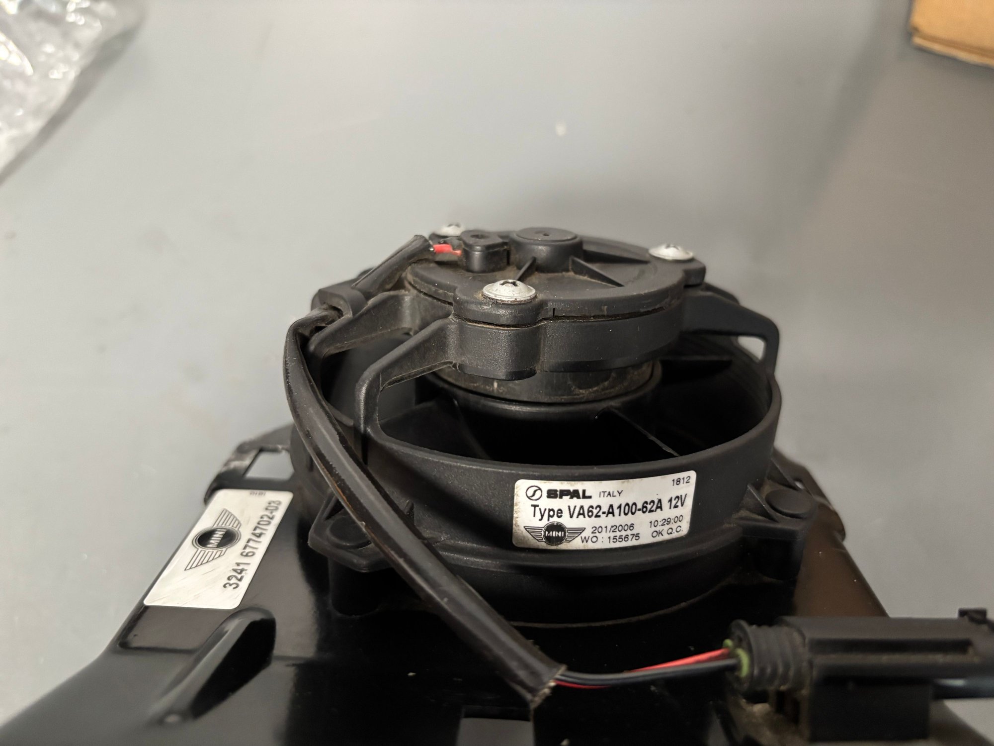 Steering/Suspension - GENUINE MINI Power Steering Pump Cooling Fan W/Grille - Used - 2002 to 2008 Mini Cooper - Cedar Park, TX 78641, United States