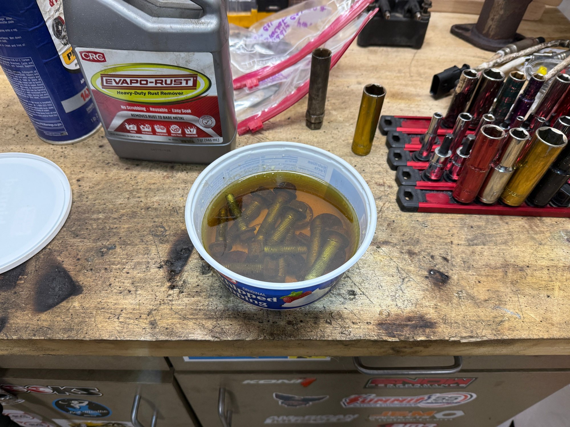 Bolt soup (evaporust)
