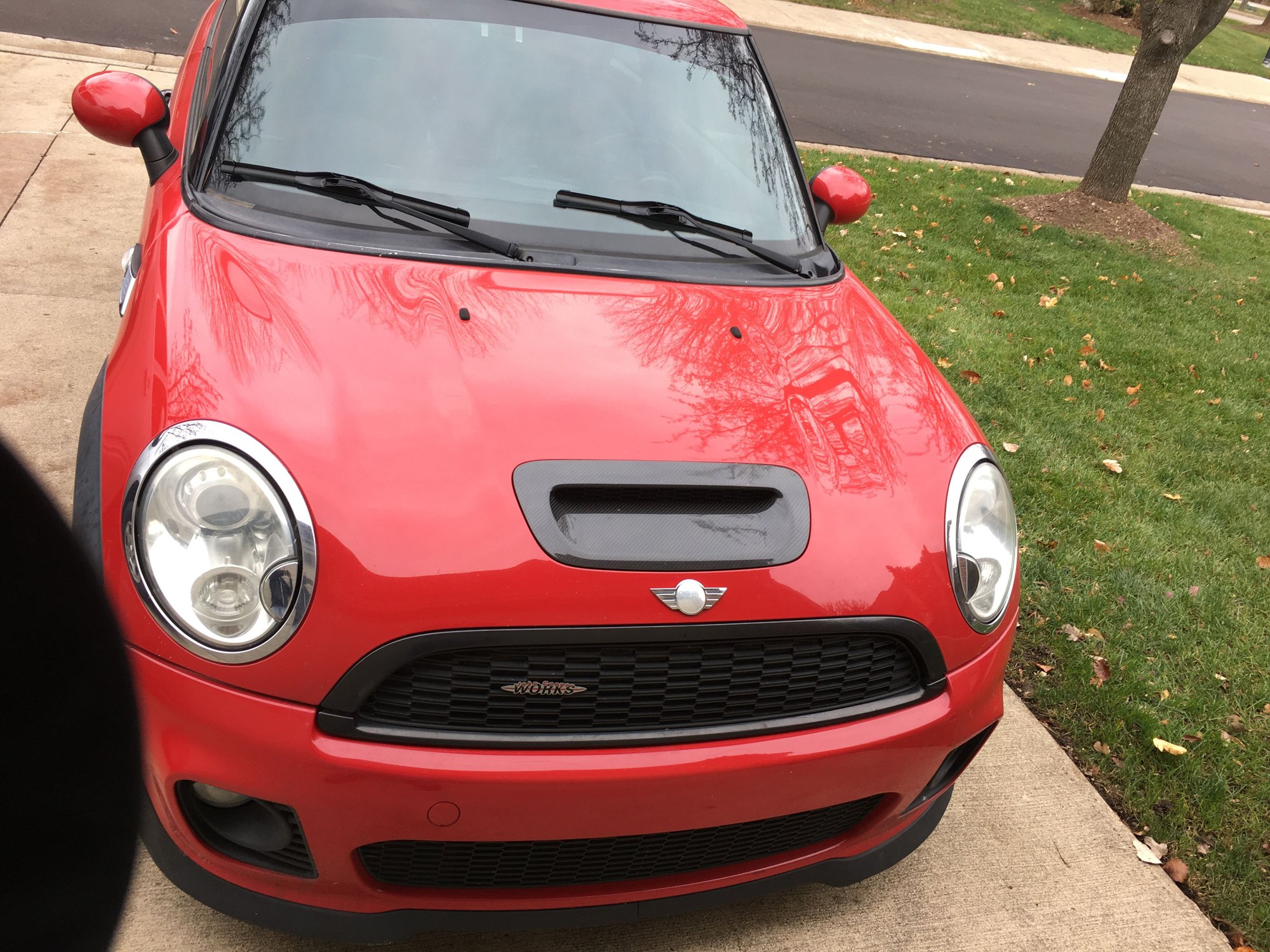 2008 Mini R56: "Mk II" Mini Hatch/Hardtop range - 2008 JCW in Chili Red - Used - VIN wmwmf73588tt89378 - 117,000 Miles - 4 cyl - 2WD - Manual - Coupe - Red - Pleasant Lake, MI 49272, United States
