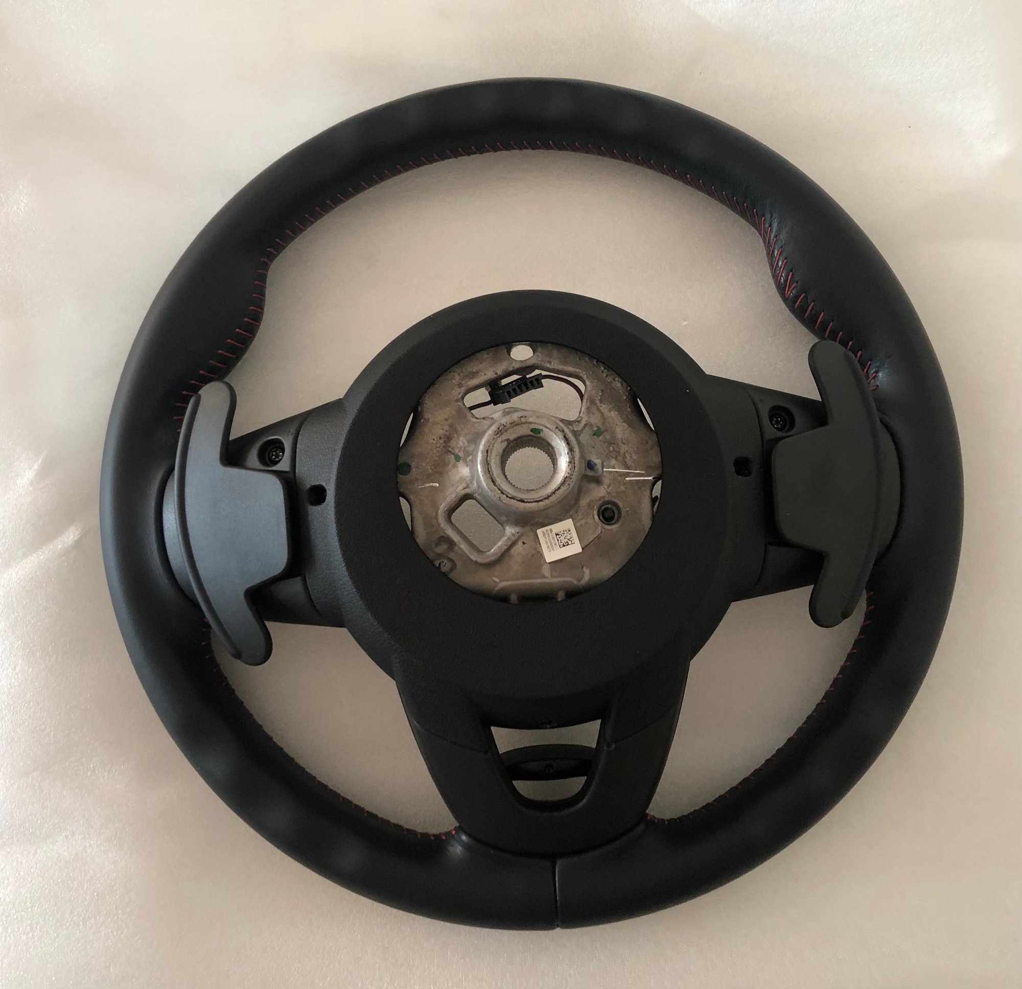 Steering/Suspension - MINI F56/F57 F5X JCW Paddle Shift Leather Steering Wheel - Used - 2014 to 2018 Mini Cooper - Magnolia, TX 77355, United States