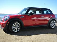 Sporty Red Hardtop