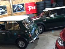 1974 Austin Mini 1000: Fun street car and 2011 MINI Cooper R56S N18: Dragon Slayer and track car