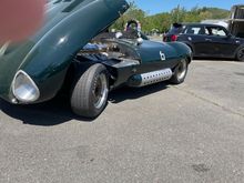 Good company of a D Type Jag