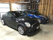 Just picked up a 2012 Mini Cooper JCW to add with my 2005  Mini Cooper S.