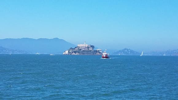 Alcatraz, pic taken from ferry