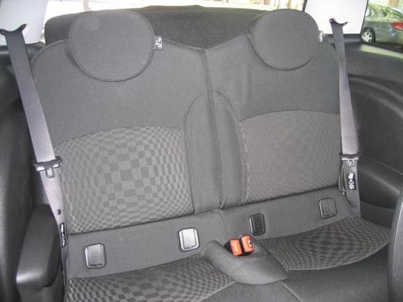 Interior Image 
Charcoal Checkerboard Cloth Rear Seating