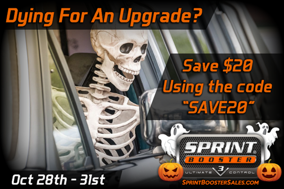 Towards the end of this month SprintBoosterSales is offering "Save $20" on your SprintBooster V3!