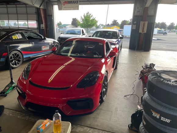Porsche GT4, becoming very popular.  They are very fast and easy to drive.