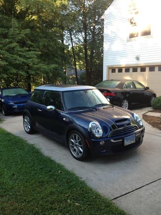 2006 Space Blue/Silver roof JCW - loaded - 39K miles