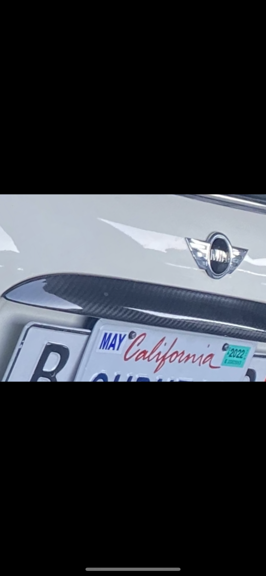 Exterior Body Parts - Jcw r53 carbon fiber trunk boot - Used - 0  All Models - South San Francisco, CA 94080, United States