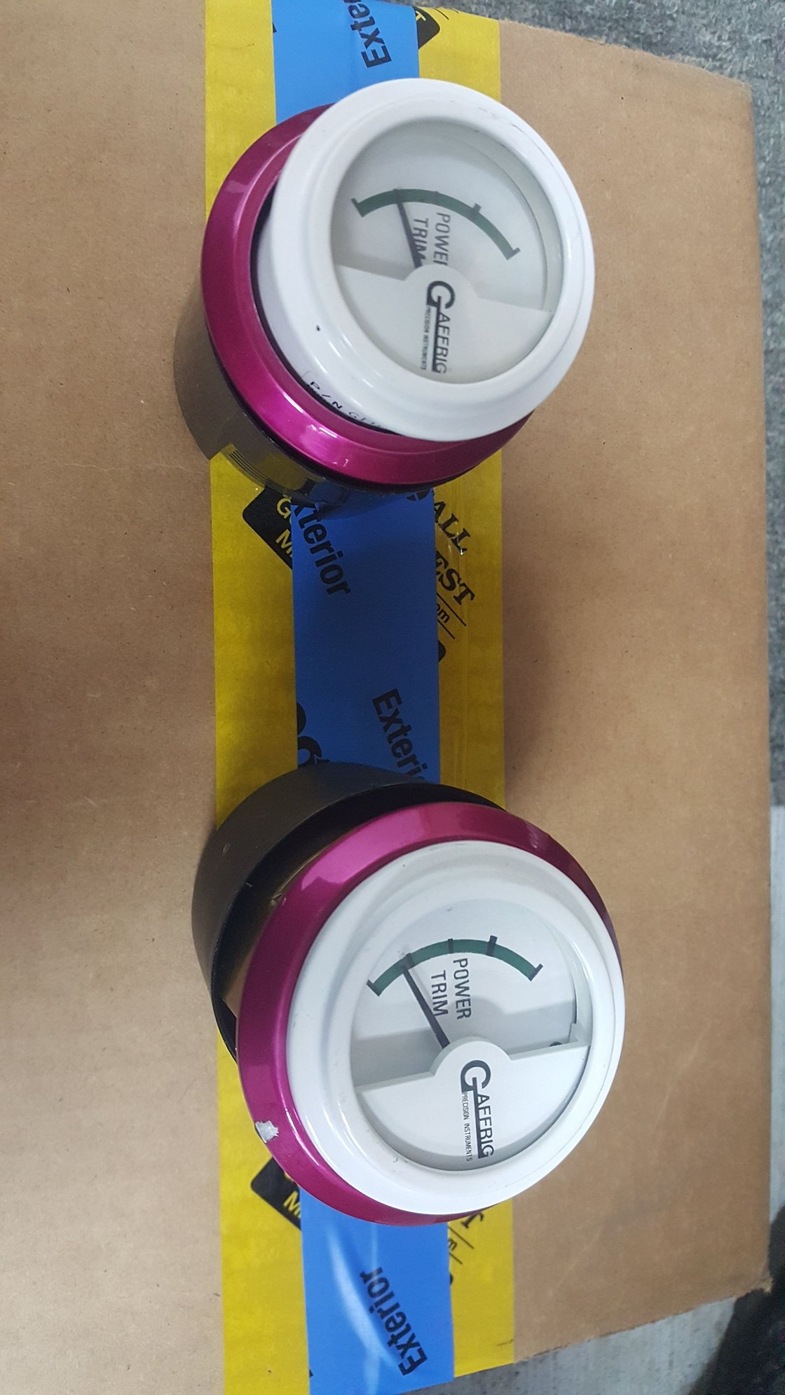 Gaffrig Power Trim Gauges