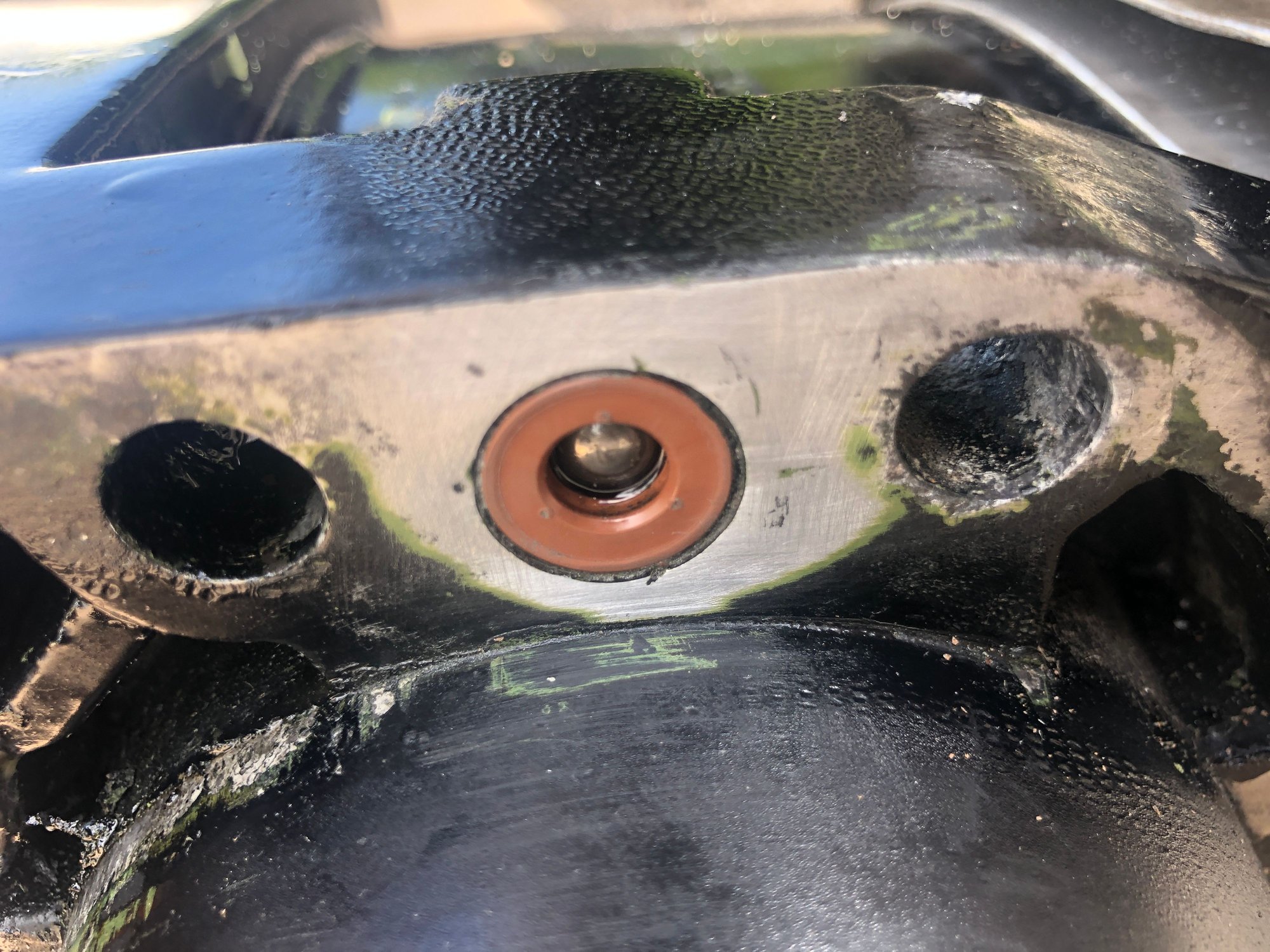 Gear Oil Fitting Bellhousing Leak