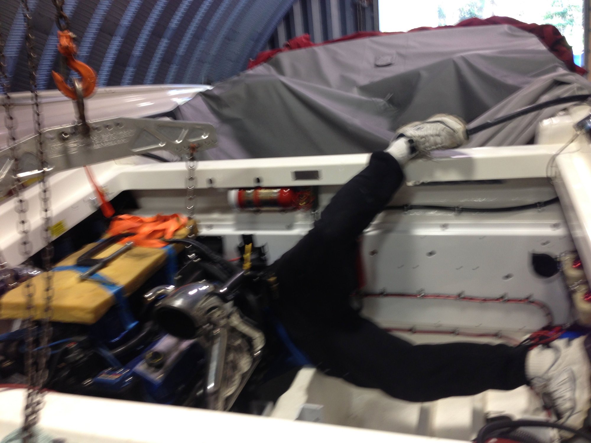 Bruce Baker of Express engines. At a loss for words we have lost