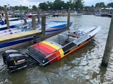 A few photos from the Tiki Lee’s poker run on the Chesapeake Bay on Friday July 9th. We ran the boat 125 miles and it was a beast. 