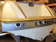 New teak swim platform, new rudders, two sets of propellers etc