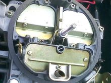 Marine Q-jet with angle cut on vent tube.