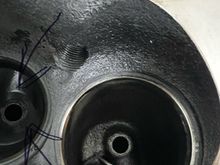 Turbulence ramp in the intake runner.