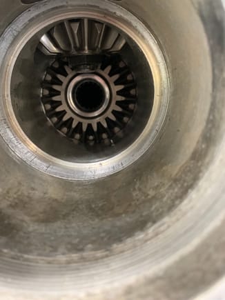 Checking gears in drives 