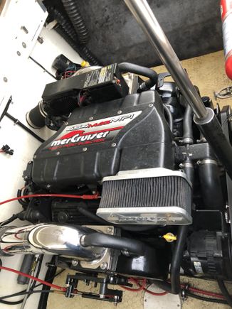 Here’s the engine 